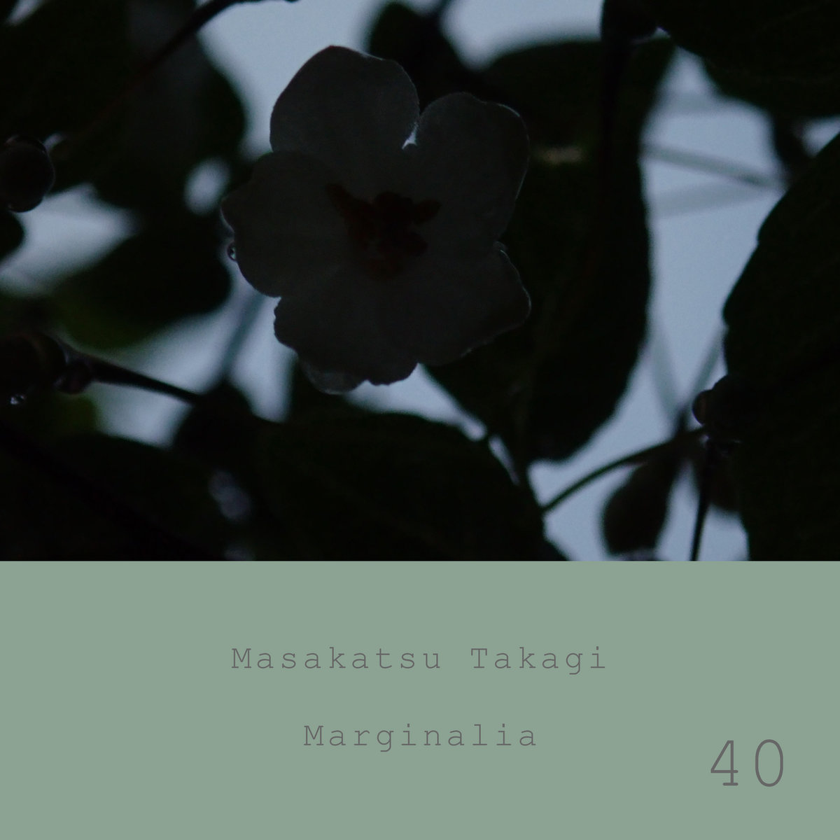 Marginalia #40 | Masakatsu Takagi