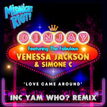 Din Jay & Simone C feat Venessa Jackson - Love Came Around EP cover art
