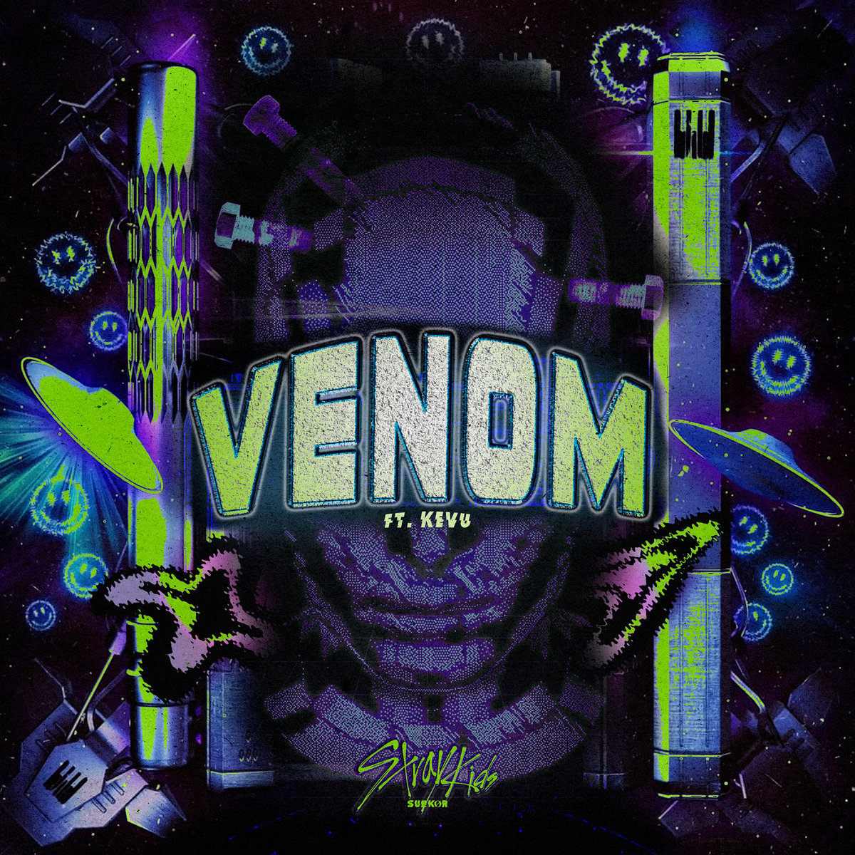 거미줄 VENOM vs. Area 51 | Stray Kids ft. KEVU [MASHUP] | Surkor