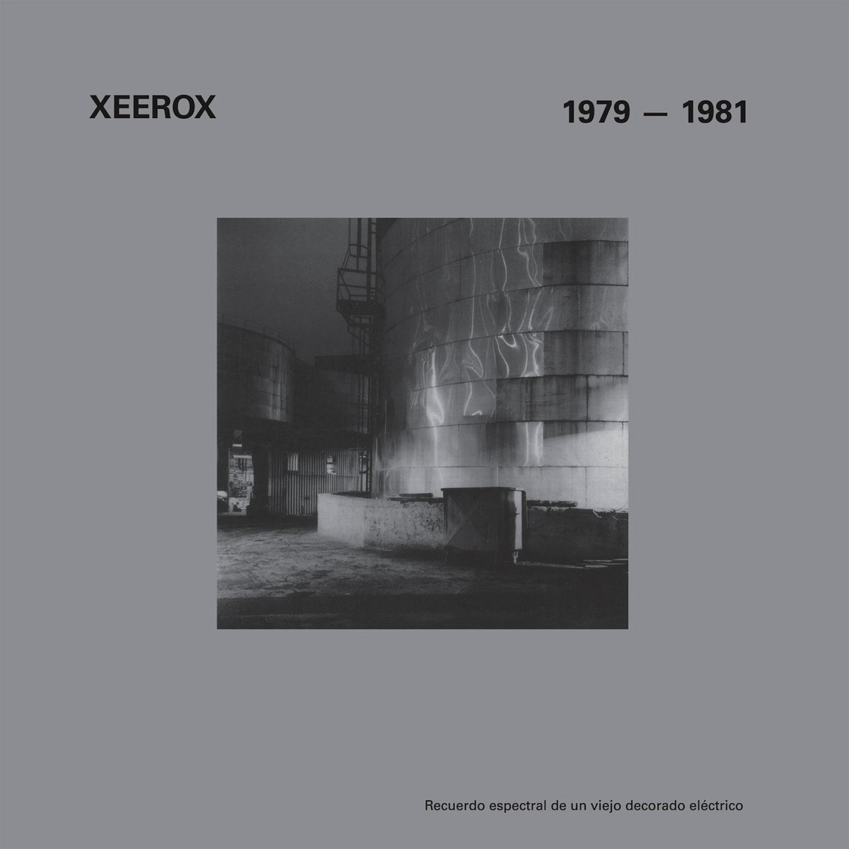 『1年保証』 Recuerdo 1979-1981 Xeerox espectral decorado viejo un de アート・デザイン・音楽