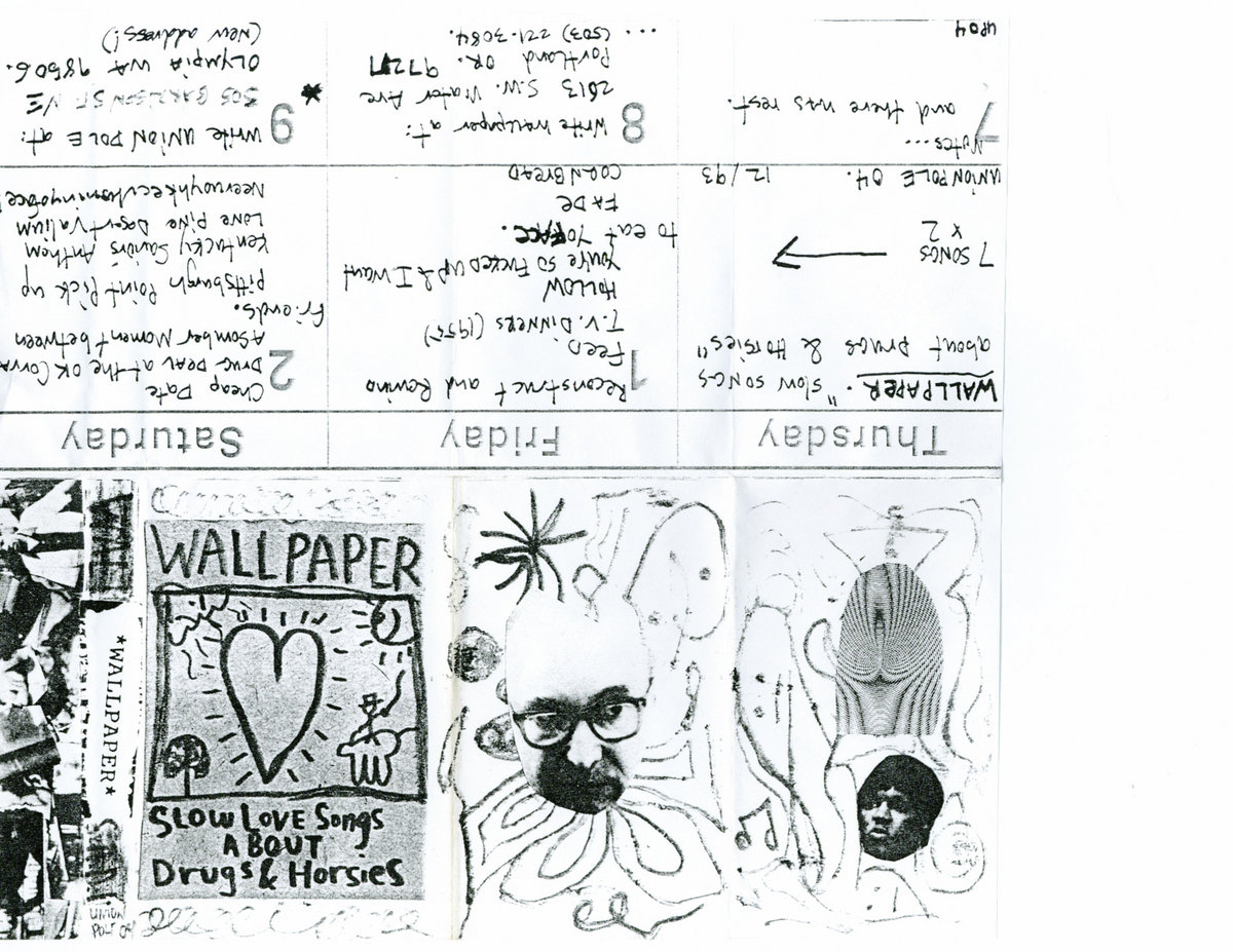 Up04 Slow Love Songs About Wallpaper Union Pole Tapes up04 slow love songs about