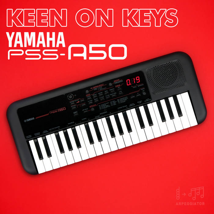  Yamaha Mini-key Portable Keyboard PSS-A50 : Musical