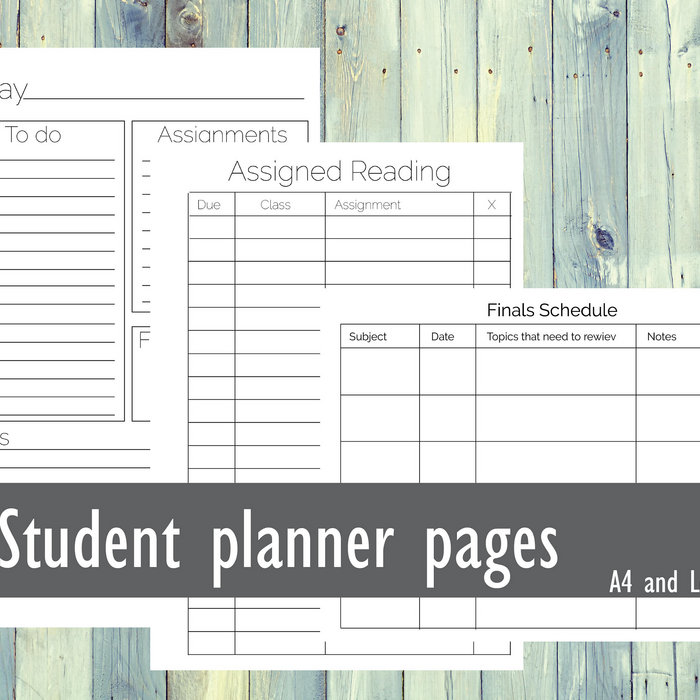 Homework Organizer Template Download | Warqdor | geonuiconssmoth