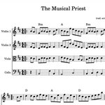 The Musical Priest - 4 part harmony PDF sheet music