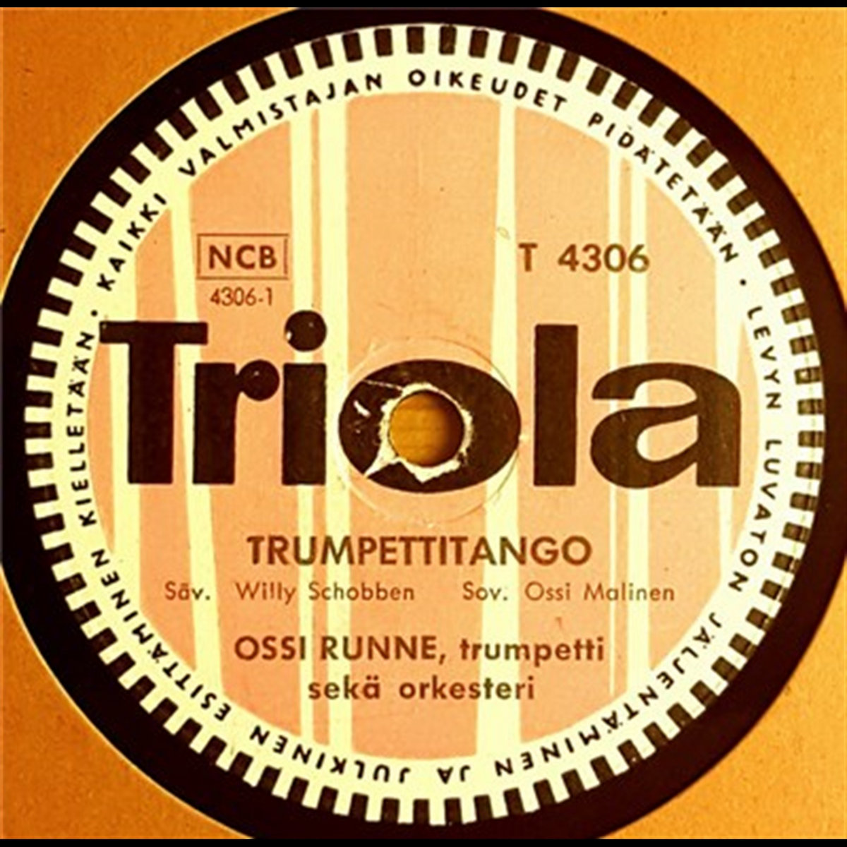 Runne Trumpettiserenaadi Trumpettitango | Ossi Runne