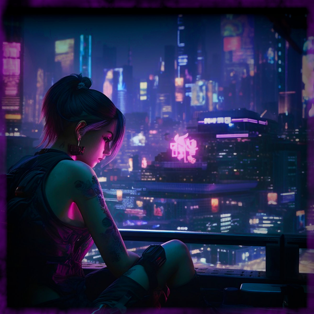 Edge Runner - Cyberpunk Music, Ambiences and Elements | BUY NOW