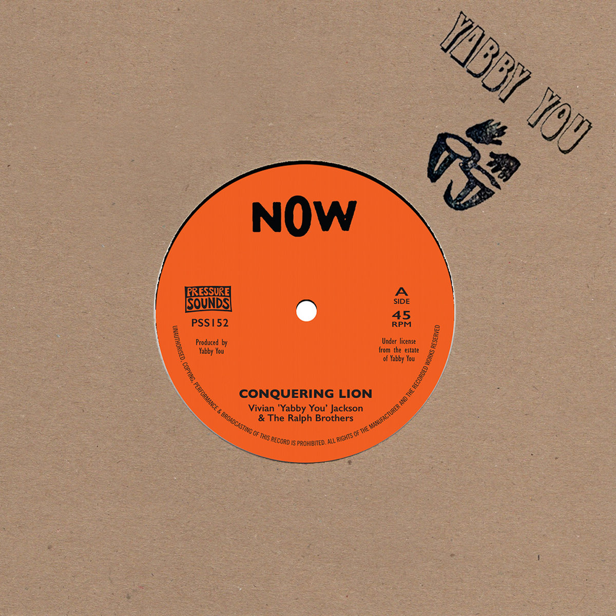 ジャマイカLP Vivian Jackson Conquering Lion NONE Prophet Record /00260 Conquering Lion | Vivian 'Yabby You' Jackson & The Ralph