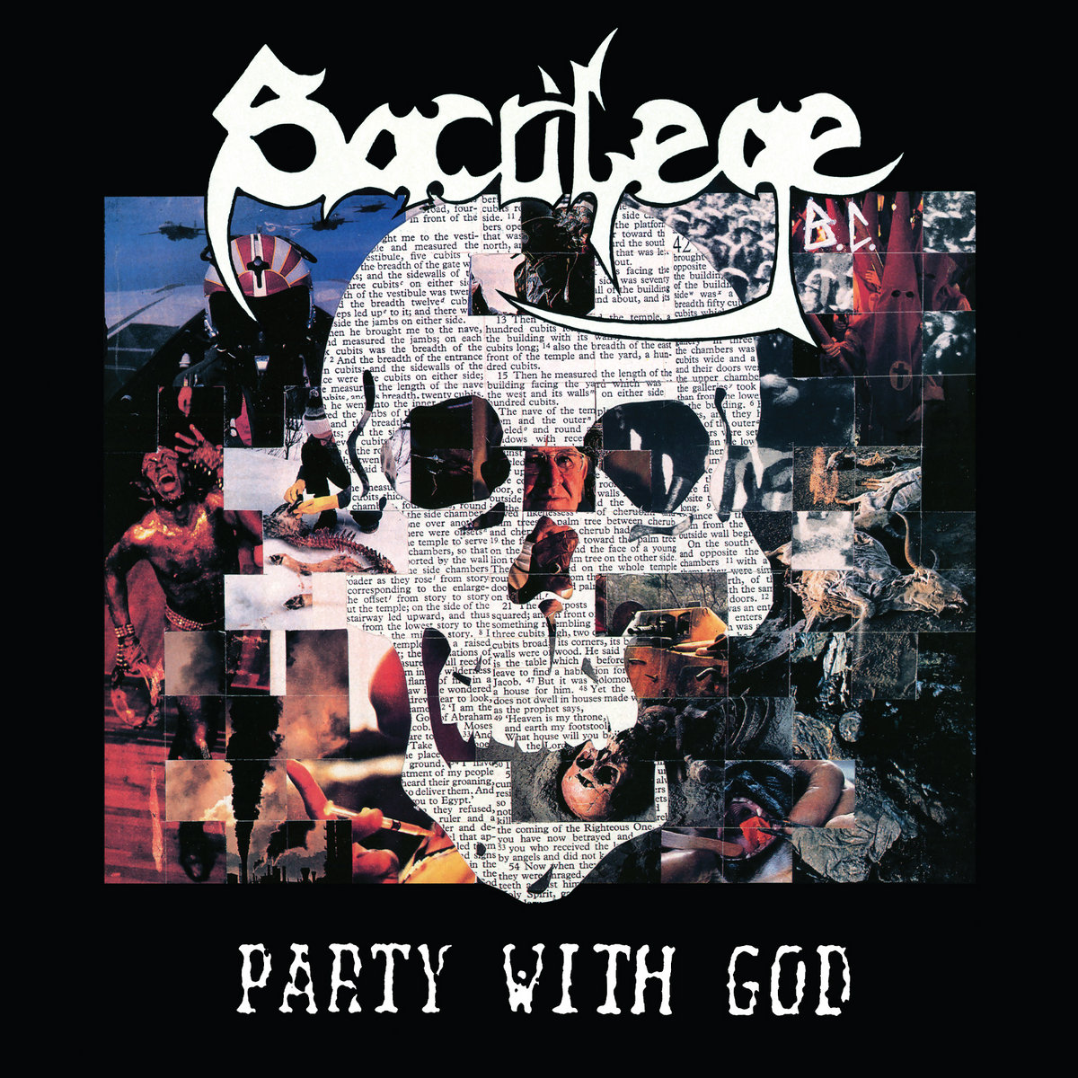 Sacrilege B.C. “Party With God + 1985 demo (Side D Etching Sacrilege B.C. “Party With God + 1985 demo (Side D Etching