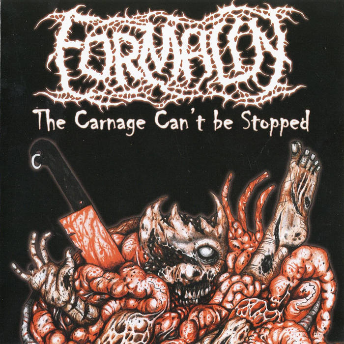 Carnage can't be stopped [EP 2008] Re-release 2016 cover art