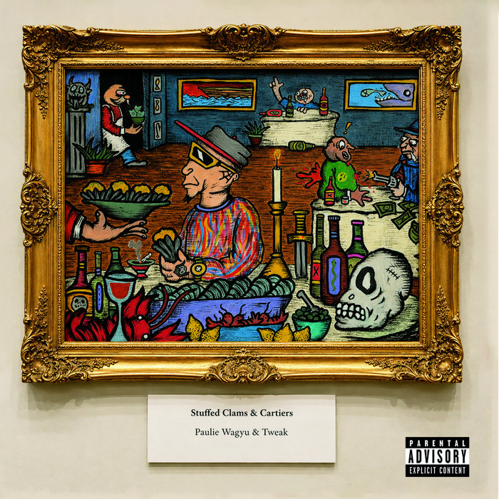 Pochette de Stuffed Clams & Cartiers par Paulie Wagyu & Tweak