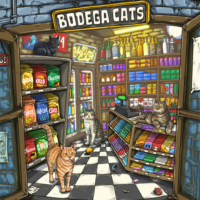 Pochette de Bodega Cats par Taste Nate