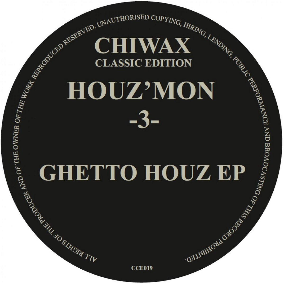 HOUZ'MON★GHETTO HOUZ EP★CHIWAX a0691568459_10.jpg