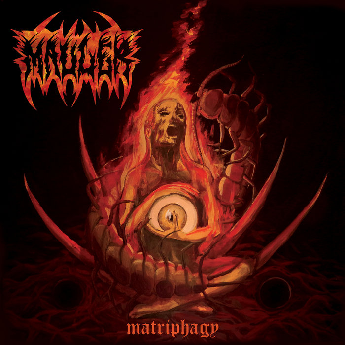 Pochette de MAULER - "Matriphagy" par FKR#194 - MAULER