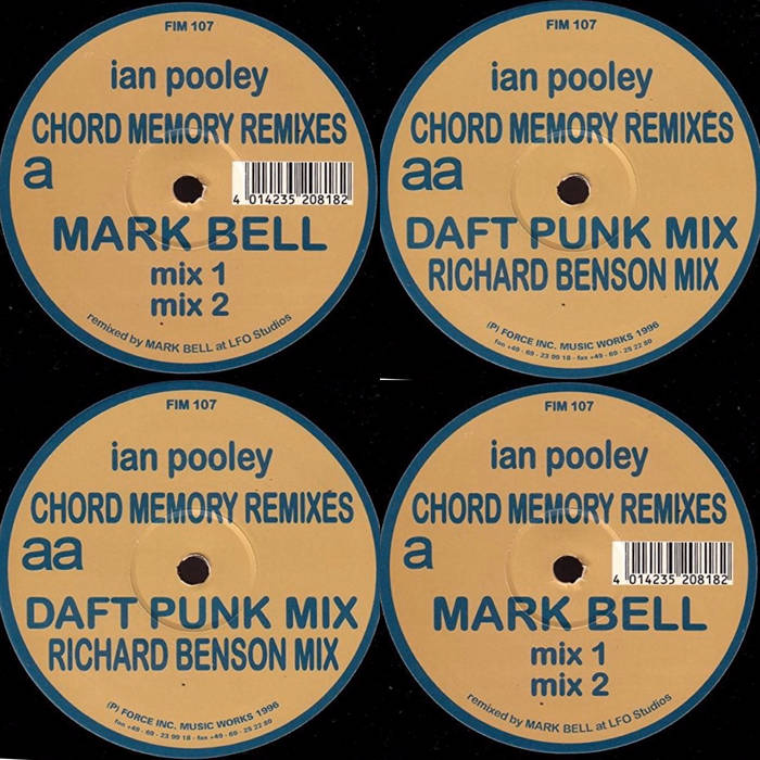 Chord Memory EP | Ian Pooley , Mark Bell , Daft Punk