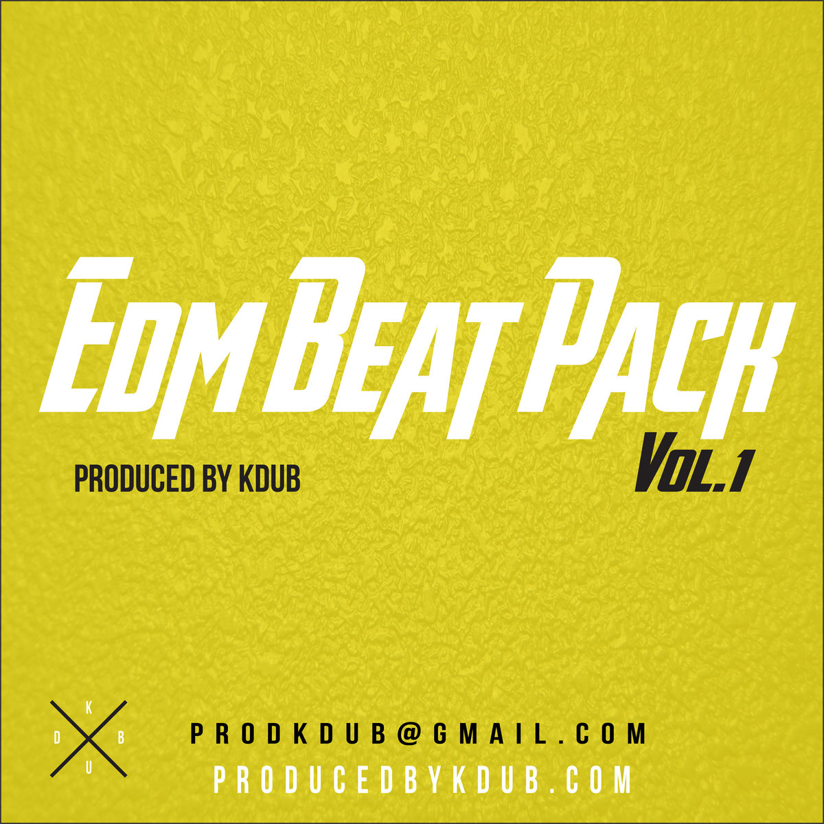 EDM Beat Pack Vol.1 kdub beats