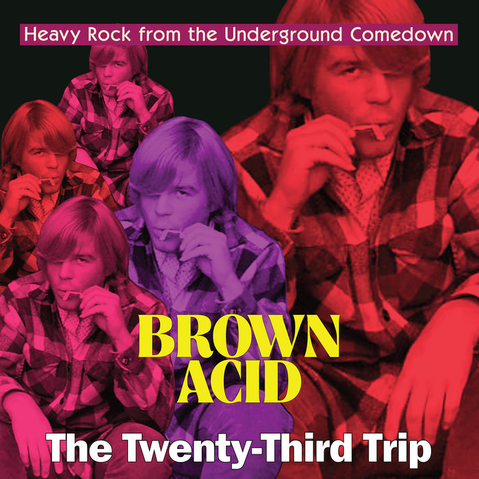 Pochette de Brown Acid "The Twenty-Third Trip" par RidingEasy Records