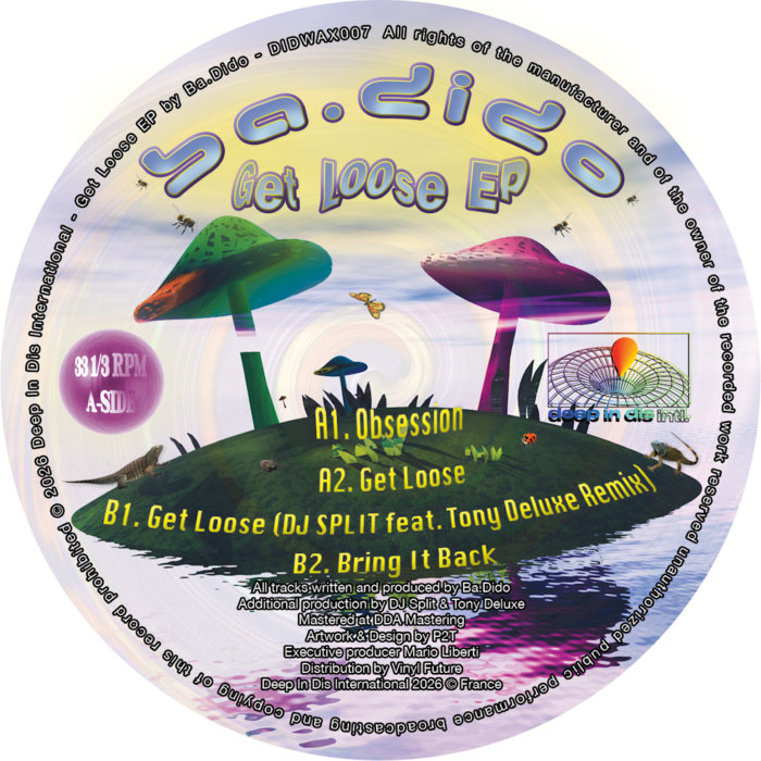 Pochette de Get Loose EP par Ba.Dido