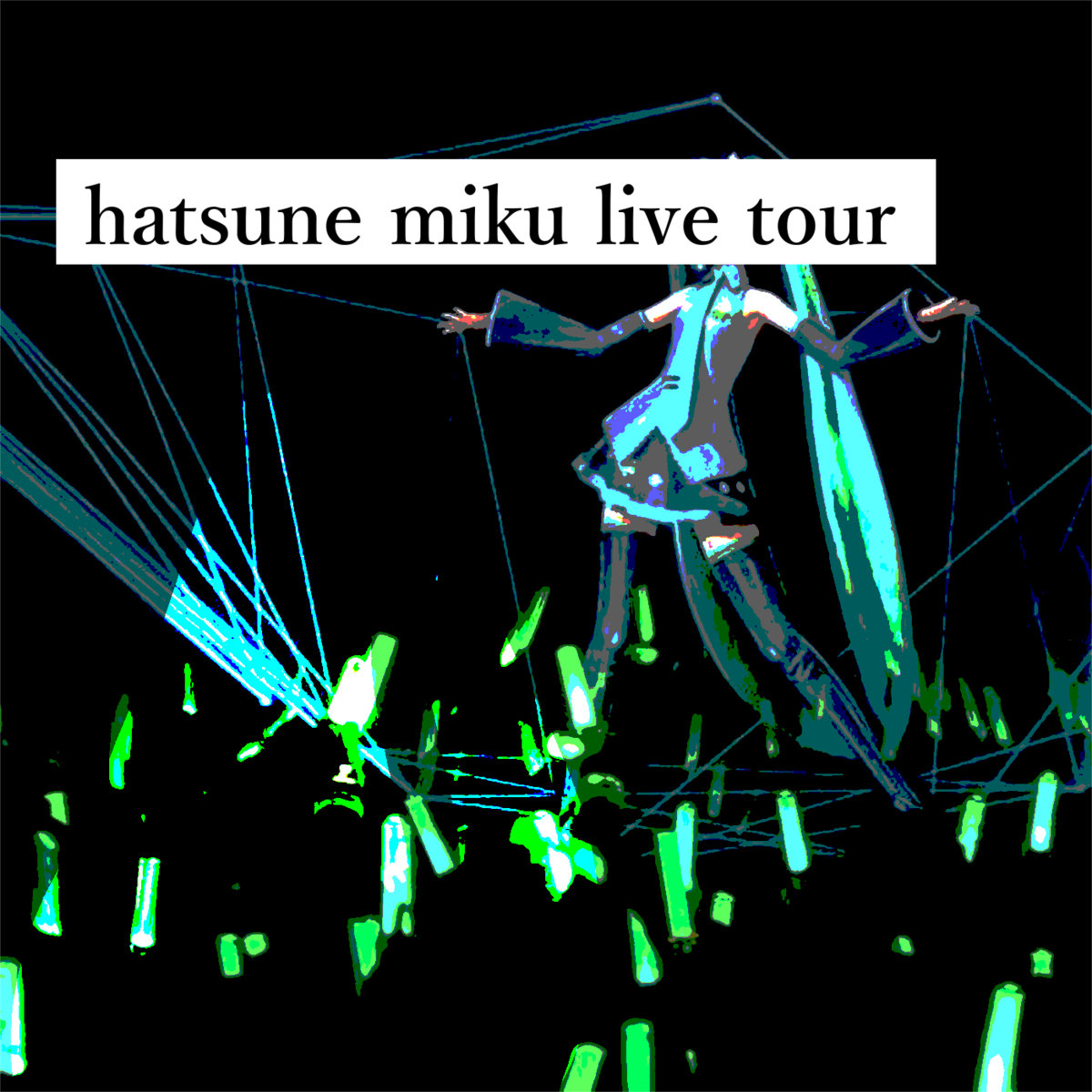 hatsune miku live tour | pencil, image size:1200x1200