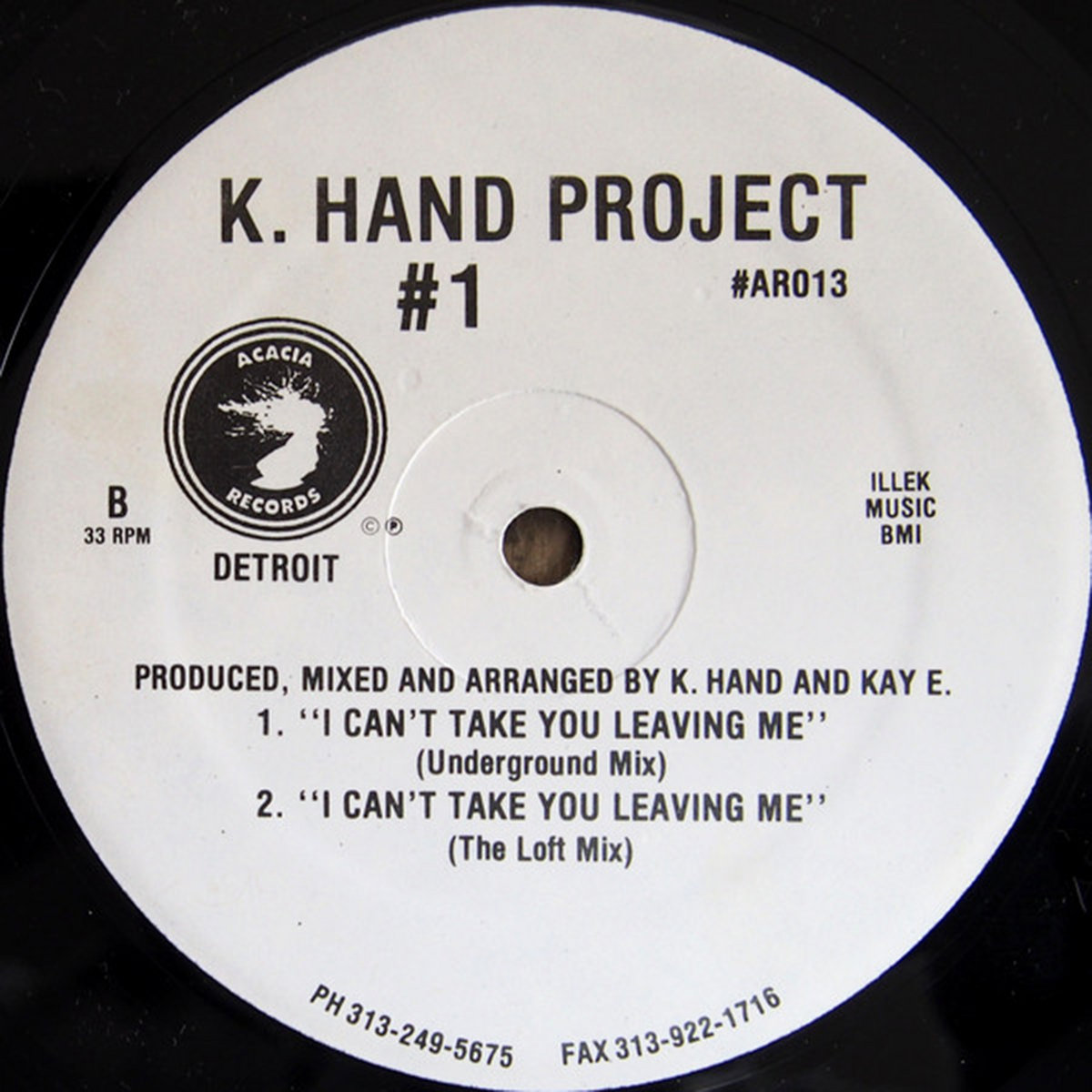 Project 1 EP | K-HAND | Acacia Records.