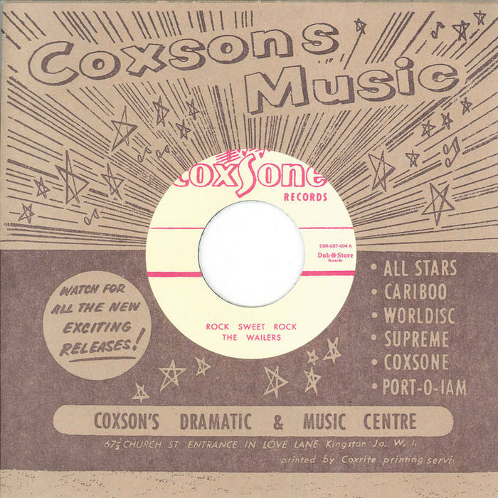 The Wailers - Rock Sweet Rock / Jerk In Time (Studio One - 7