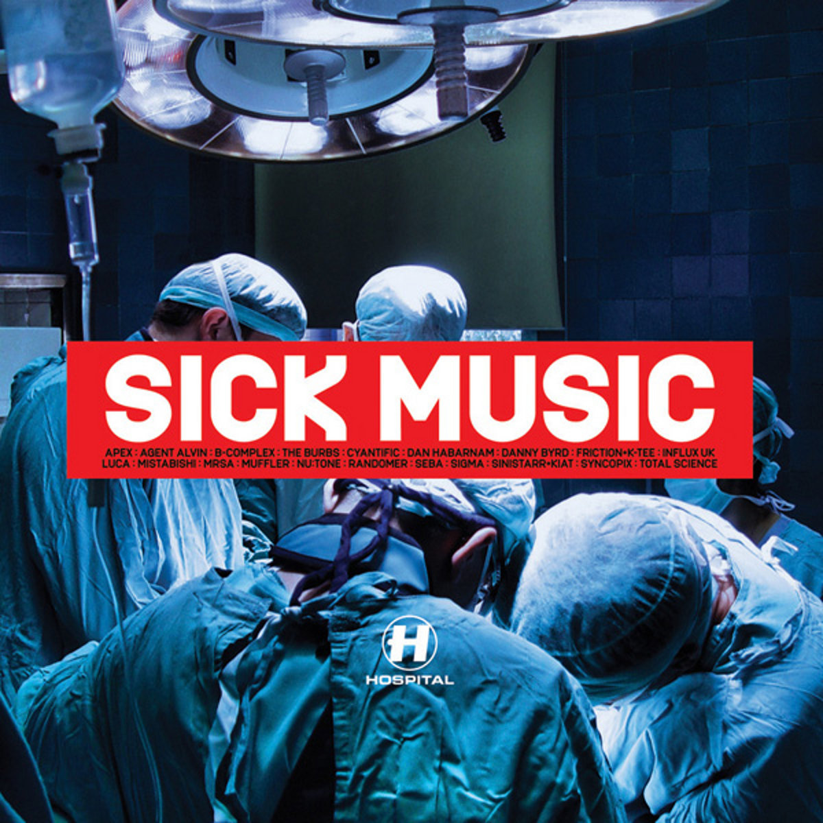 Hospital record 『SICK MUSIC 2019』 4枚組BOX Hospital Records - Sick Music 2019 - Deluxe Box Set - 4-LP