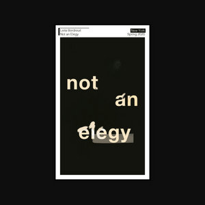 not an elegy cover