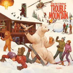 Trouble MountainAesop Rock x Blockhead cover