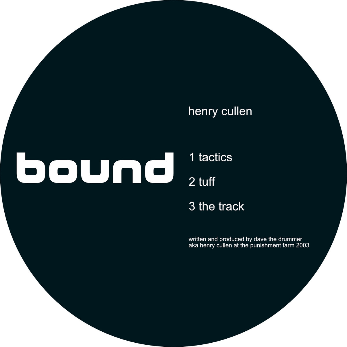 Tactics E.P. D.A.V.E. the Drummer