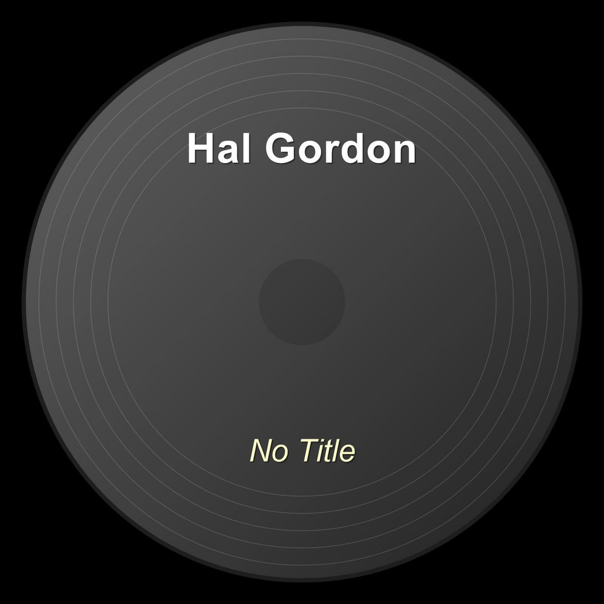 Hal Gordon No Title | Hal Gordon