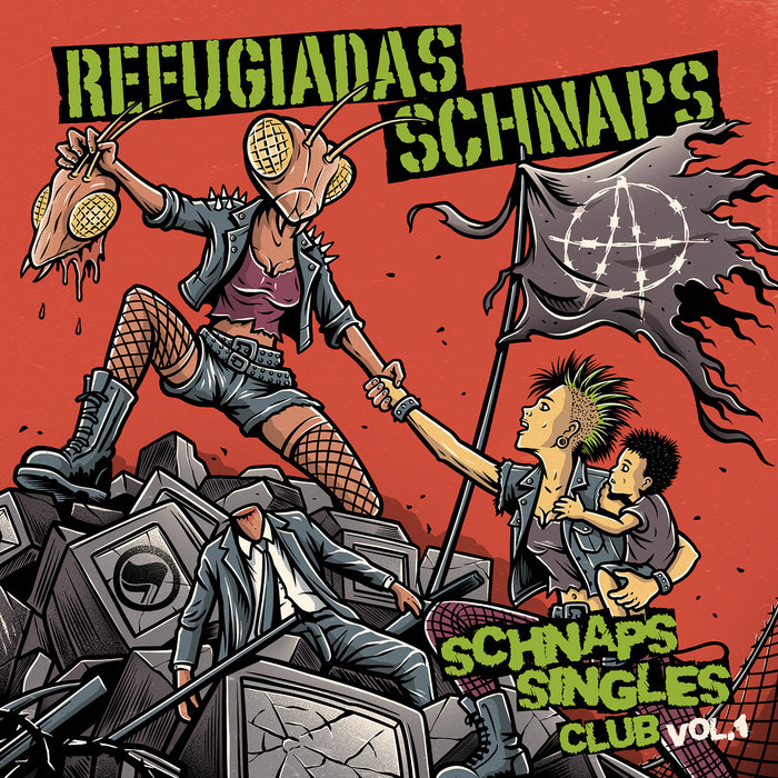 Pochette de SCHNAPS SINGLES CLUB Vol.1 par SCHNAPS / REFUGIADAS