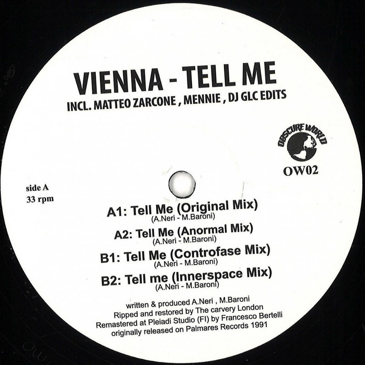 C1 - Vienna  -Tell me (Matteo Zarcone Cali Edit)