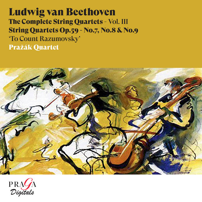 Ludwig van Beethoven: The Three String Quartets Op. 59 | Prazak