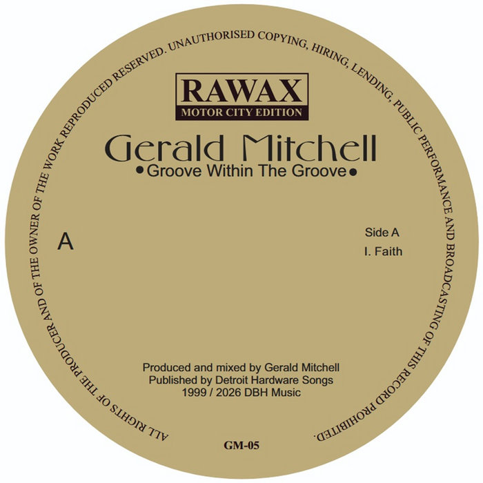 Pochette de GM-05 par Gerald Mitchell
