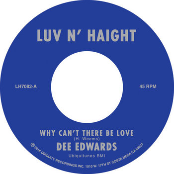 Album artwork for Why Can't There Be Love b/w I Can Deal With That