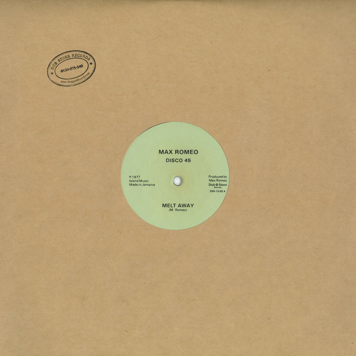 Break The Hold | Max Romeo | Dub Store Records