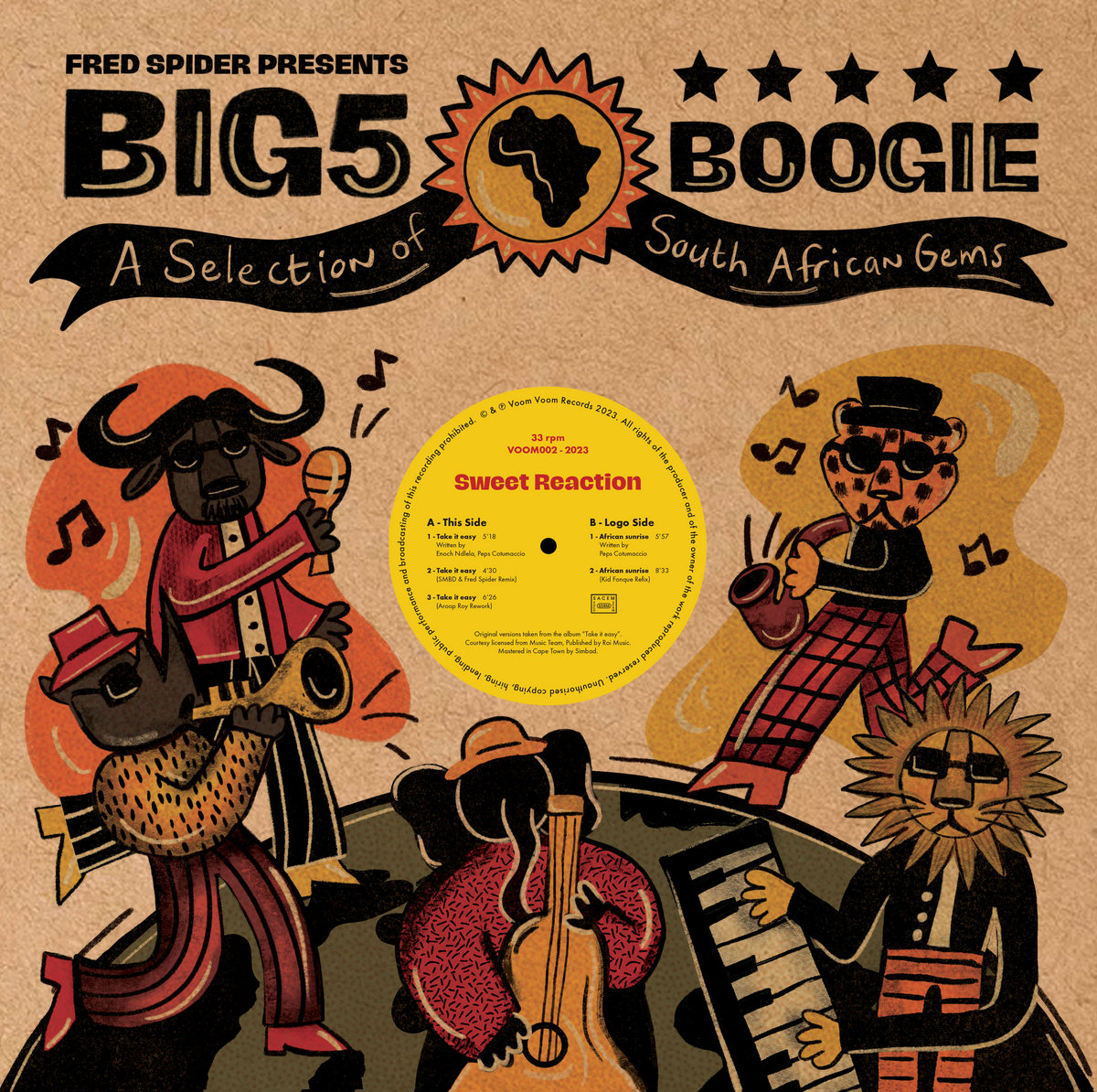BIG5 Boogie #2 | Sweet Reaction | Voom Voom Records