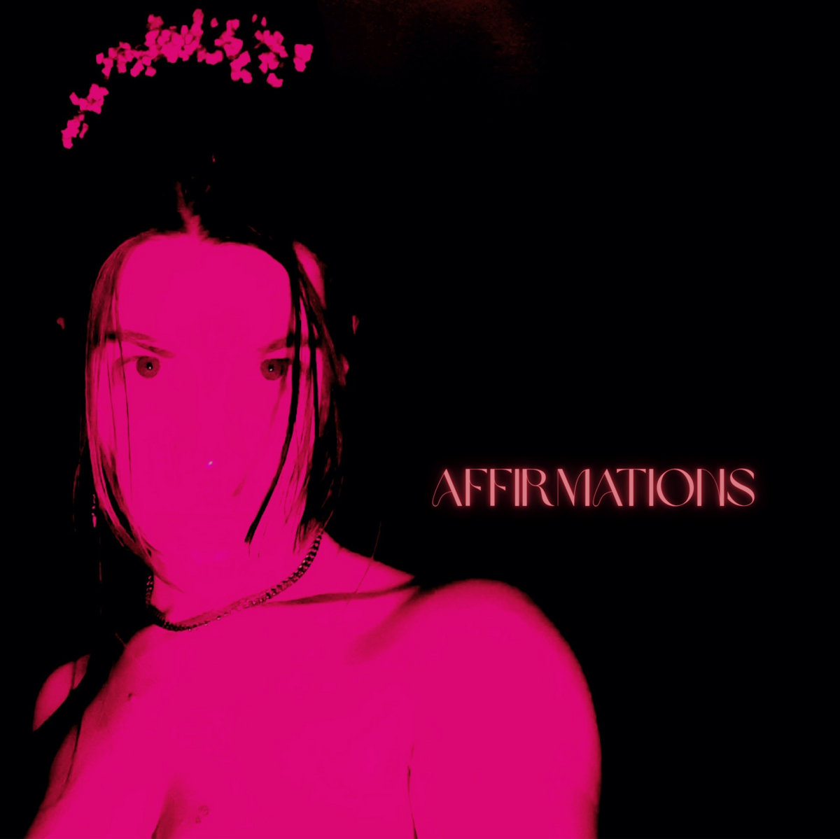 affirmations | a girl in black
