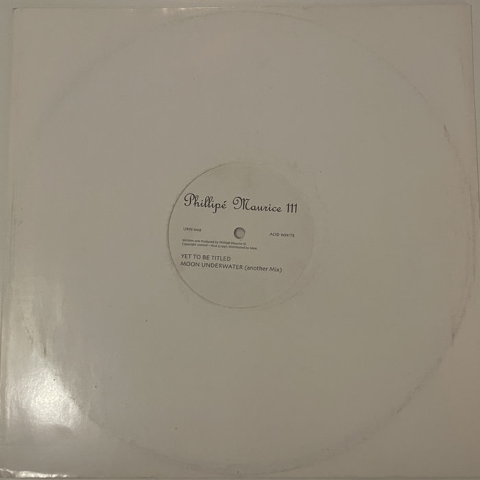 Moon Underwater — The Acid White EP artwork