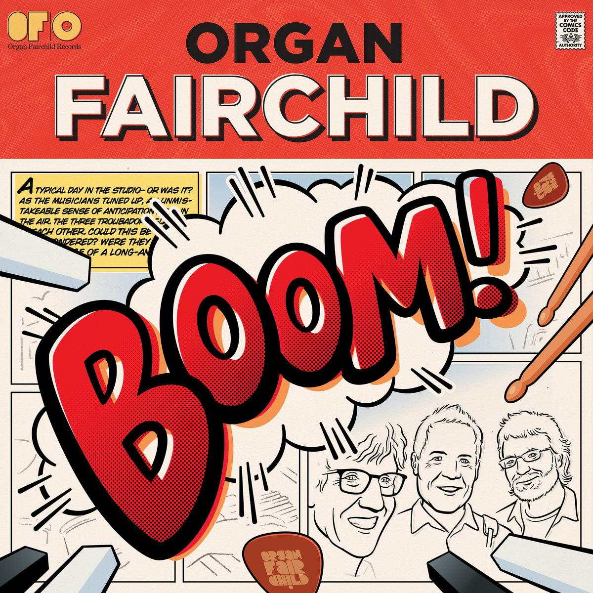 BOOM! (2026 Album) | Organ Fairchild