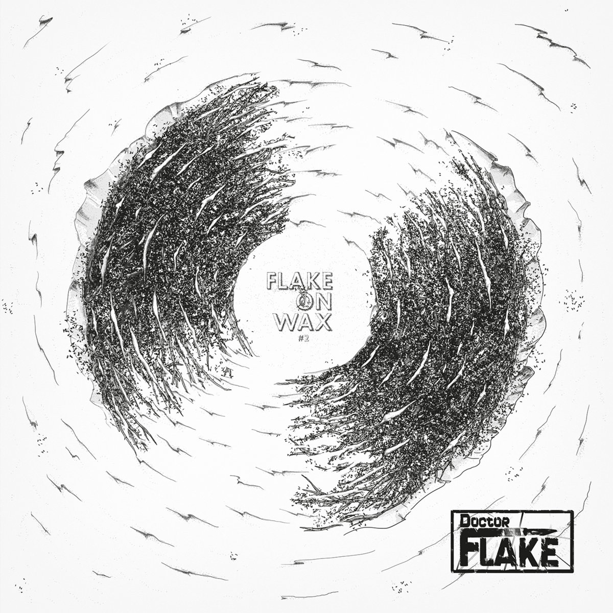 Flake on wax # 2 | Doctor Flake | Doctor Flake