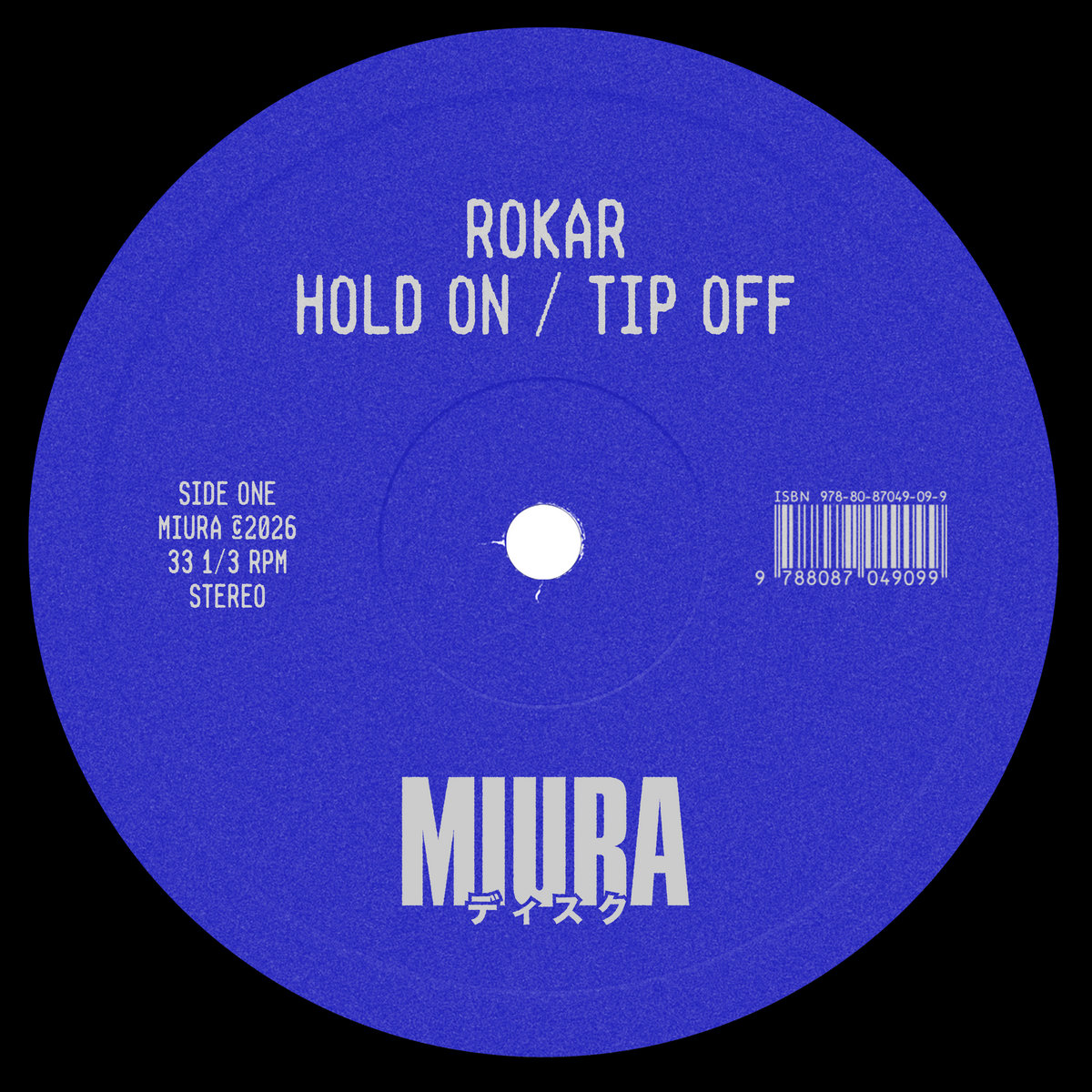 Hold On / Tip Off (MIUS027) | Rokar | Miura Records