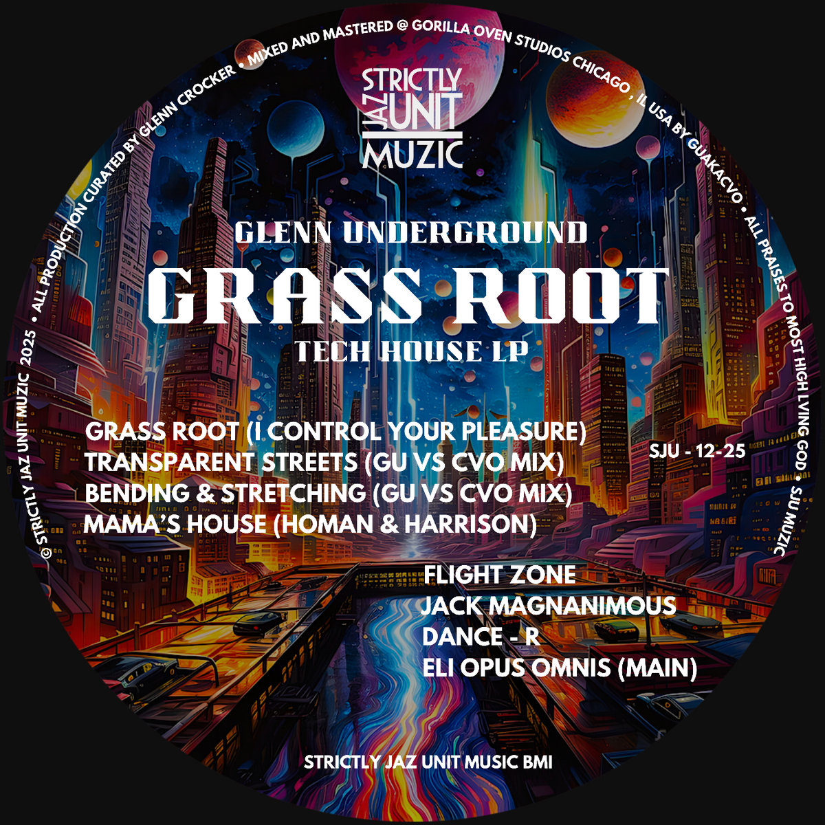 Grass Root Tech House LP | Glenn Underground | Strictly Jaz