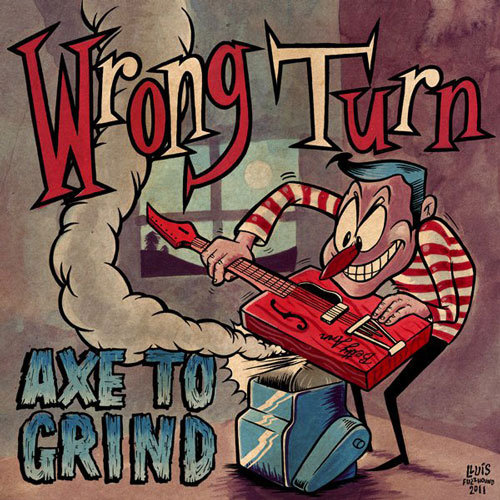 Axe to Grind Wrong Turn Cobra Snake Necktie Records