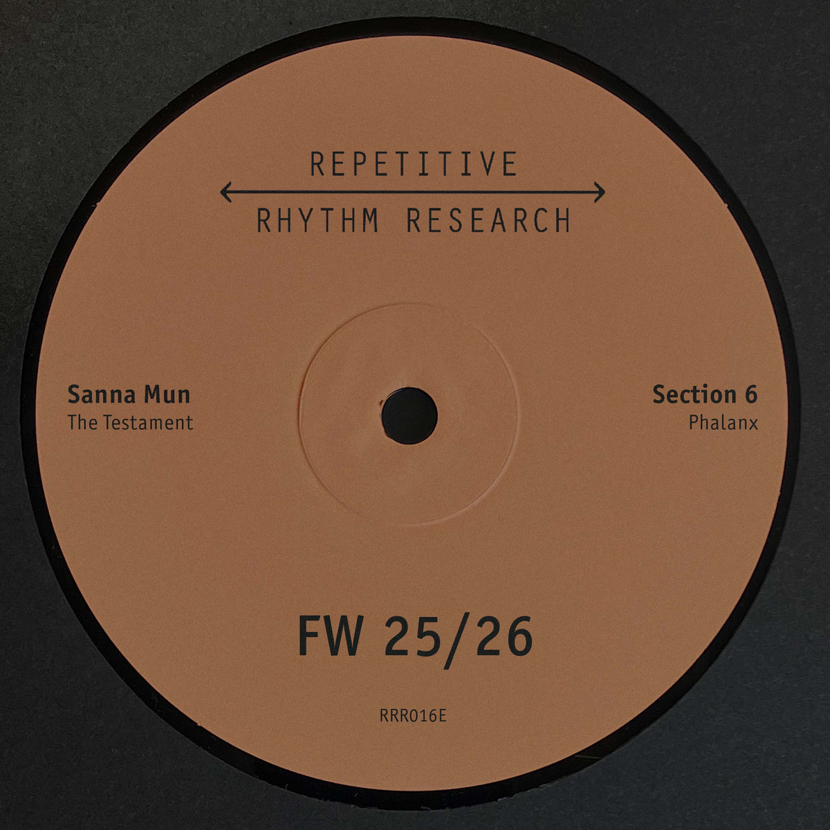 FW 25/26 E/F | Repetitive Rhythm Research