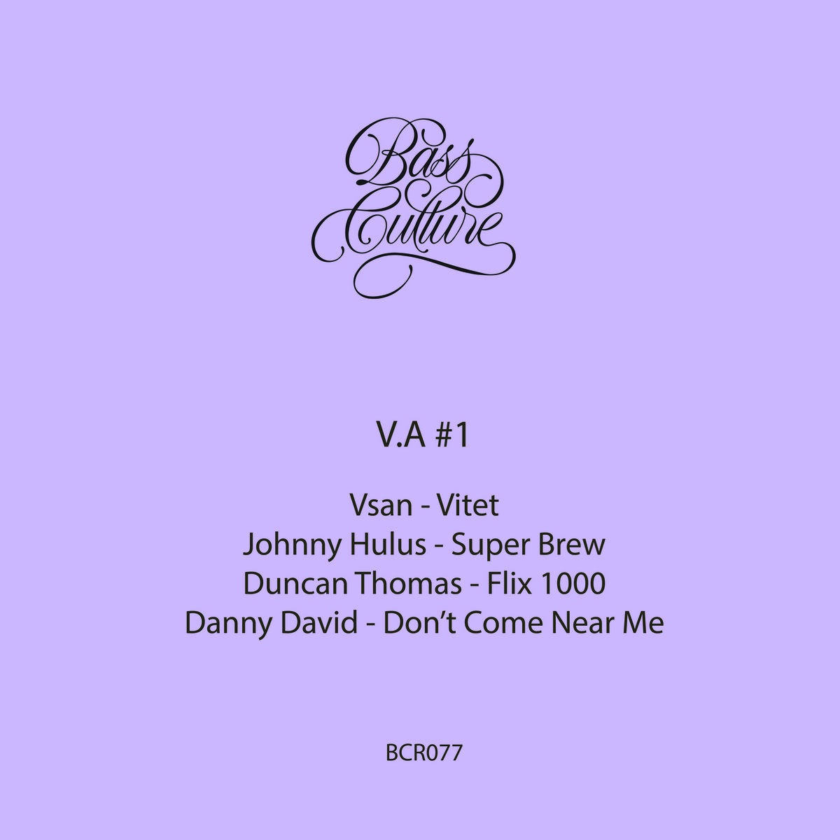 V.A #1 | Various Artists | Bass Culture Records