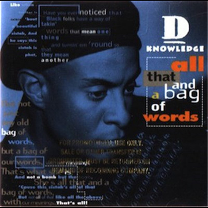 D Knowledge Rapper Sampler | D-Knowledge