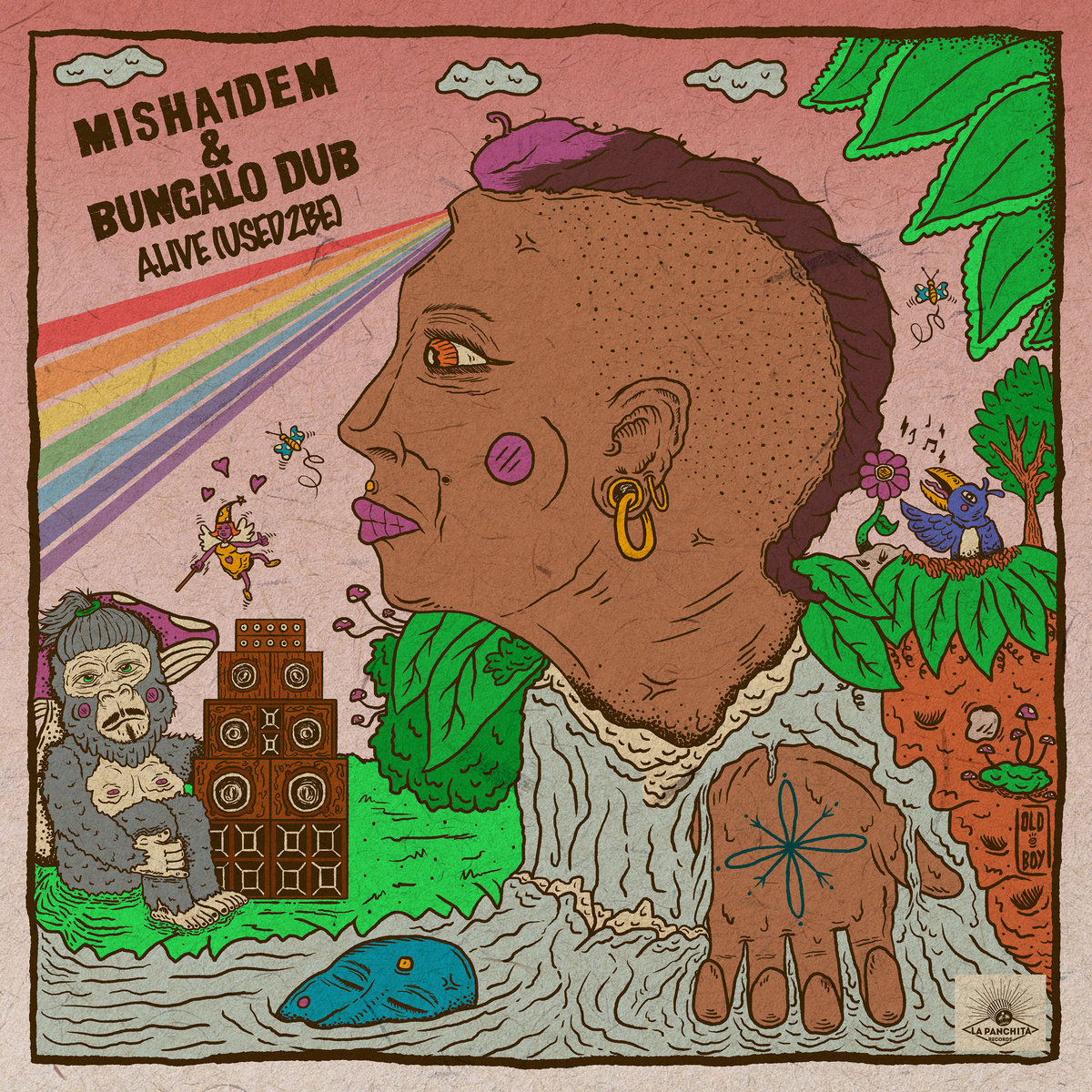 西LP Misha1dem Black &amp;amp; Alive PRV00110 La Panchita /00300 Misha1dem - Black & Alive (La Panchita Records, 2022