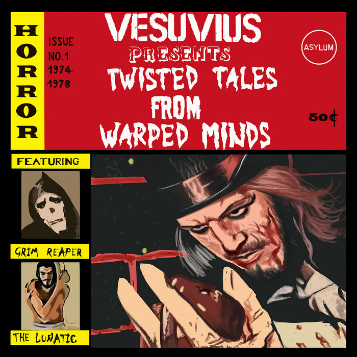 Pochette de Twisted Tales from Warped Minds par VESUVIUS