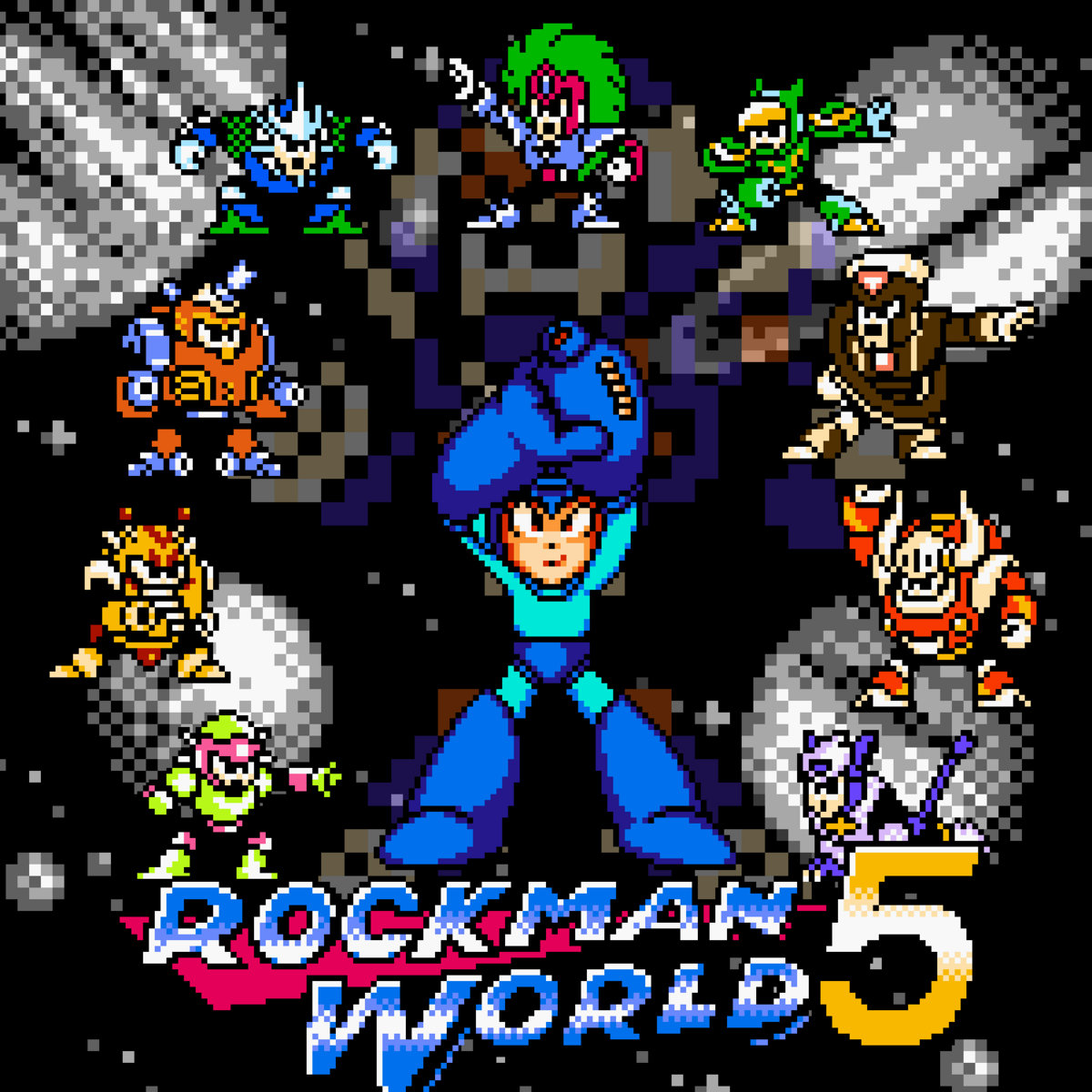 mega man 5 final boss