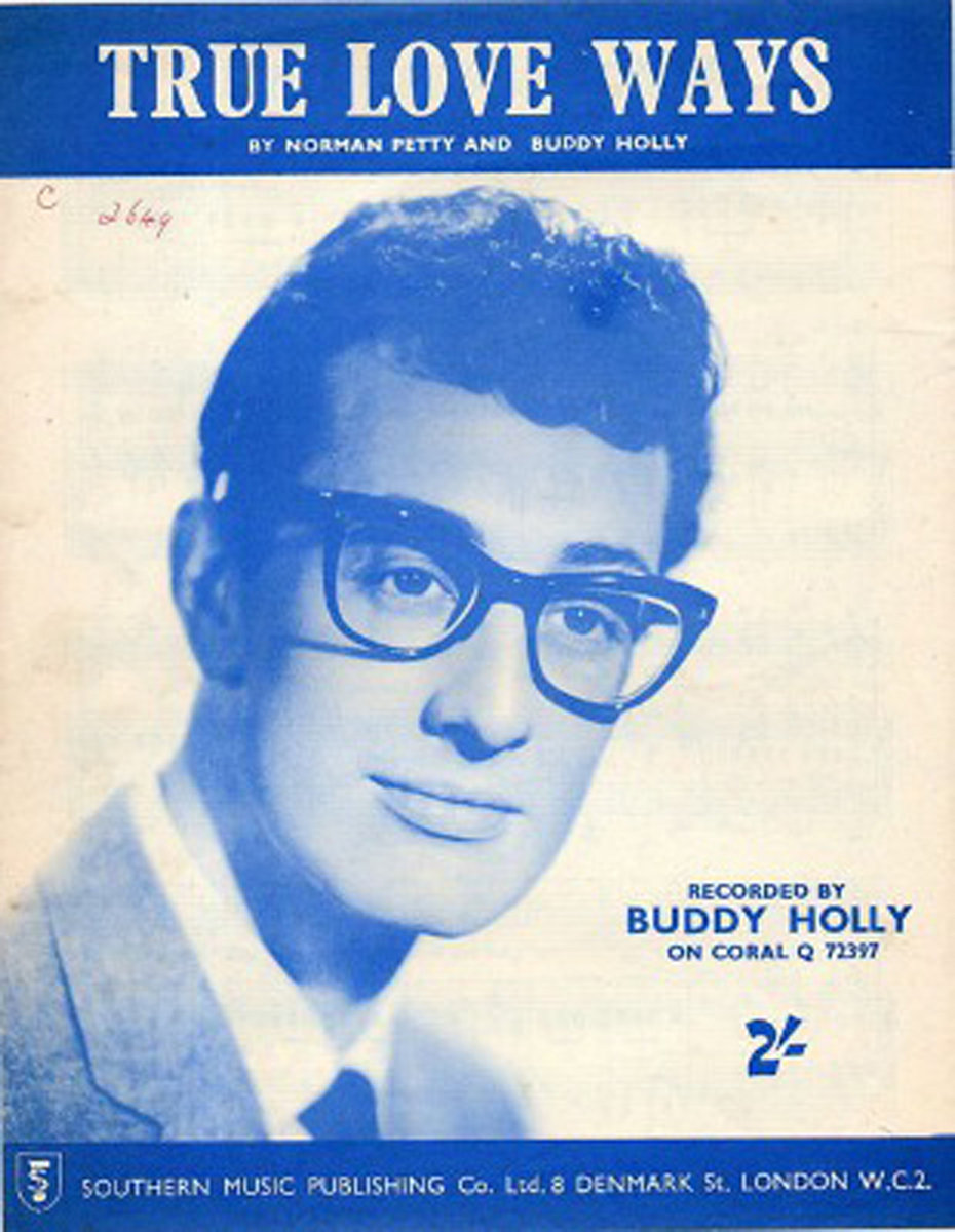 Love Song Lyrics for:True Love Ways-Buddy Holly